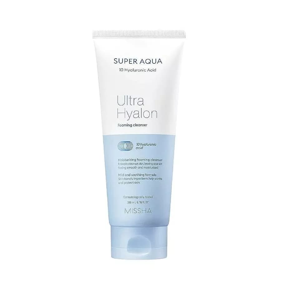 MISSHA Super Aqua Ultra Hyalron Foaming Cleanser 100ml