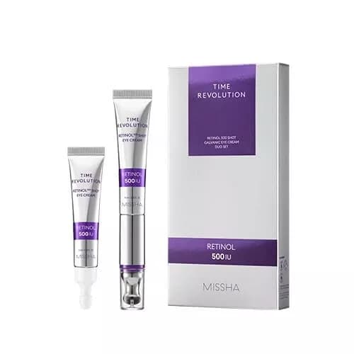 MISSHA Time Revolution Retinol 500 Shot Eye Cream Duo Set