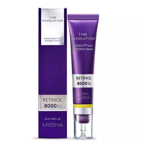 MISSHA Time Revolution Retinol 8000 Shot Intensive Cream 25ml