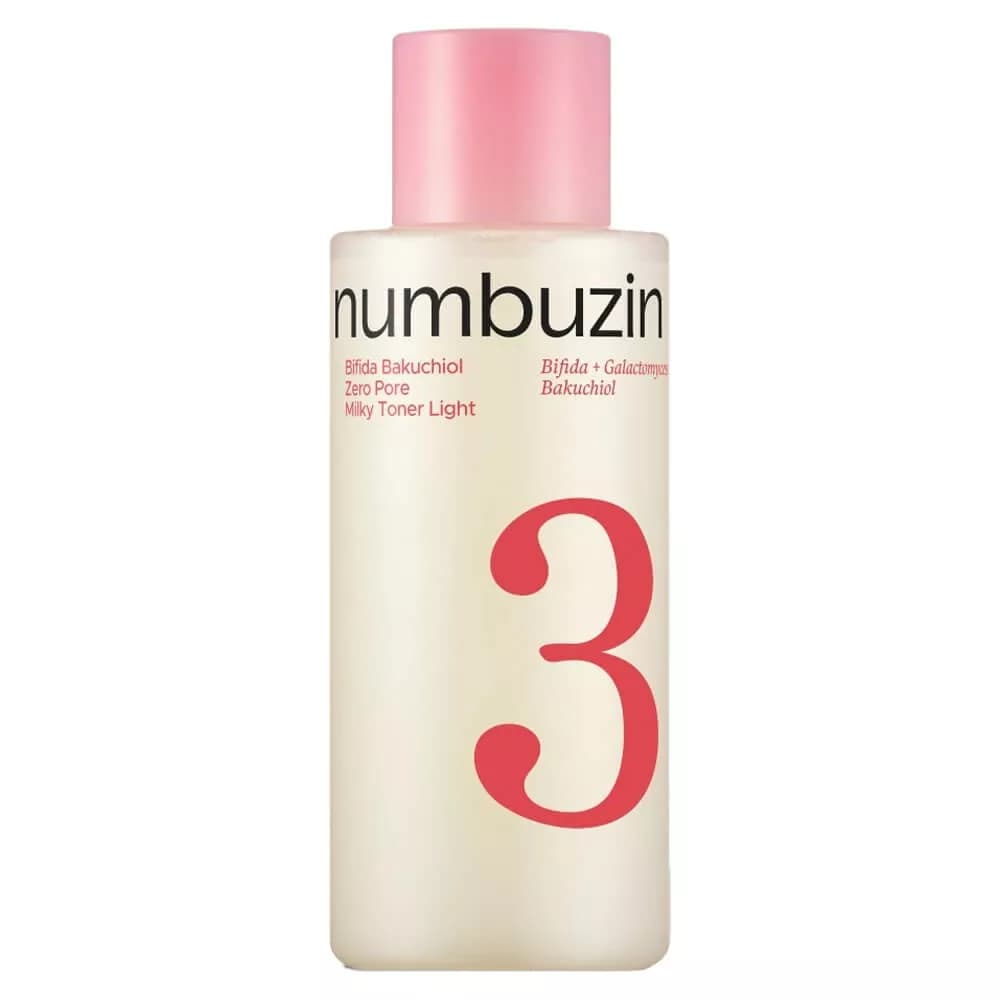 numbuzin No.3 Bifida Bakuchiol Zero Pore Milky Toner Light 200ml