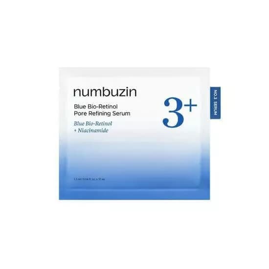 numbuzin No.3 Blue Bio-Retinol Pore Refining Serum 1.3ml*10EA