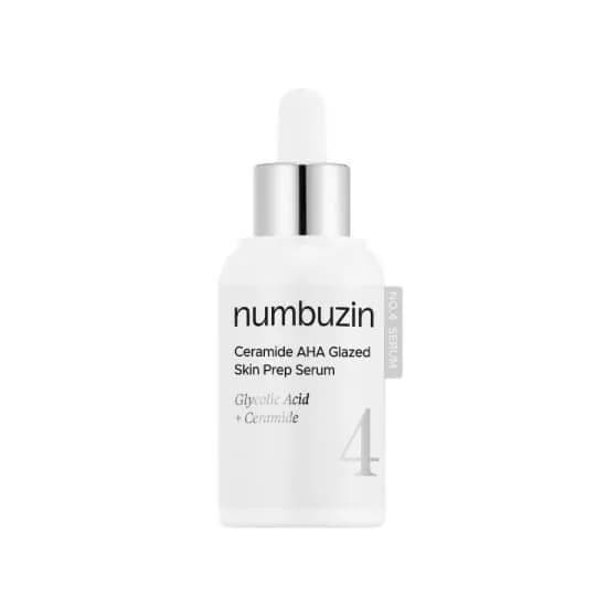 numbuzin No.4 Ceramide AHA Glazed Skin Prep Serum 30ml