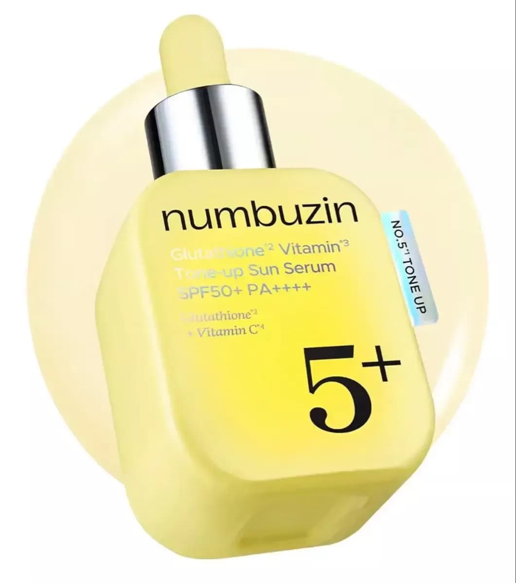 numbuzin No.5 Glutathione Vitamin Tone-up Sun Serum 30ml