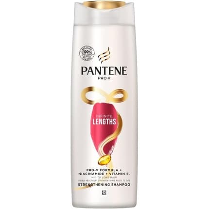 Pantene Pro-V Infinite Lengths Strengthening Shampoo with Niacinamide and Vitamin E