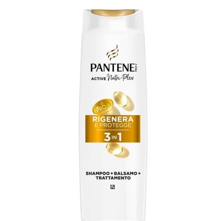 Pantene Pro-V Regenerate And Protect 3 In 1 Shampoo + Conditioner + Treatment Active Nutri-Plex 250 Ml