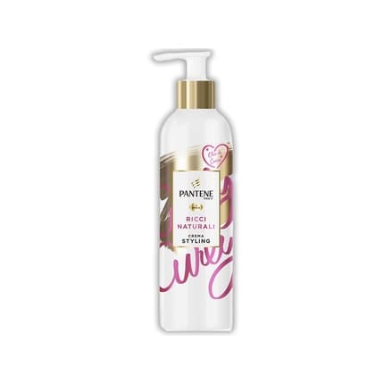 Pantene Pro-V Styling Cream with Heat Protection for Natural Curls 235ml 7.9 Fl Oz - Italian Import