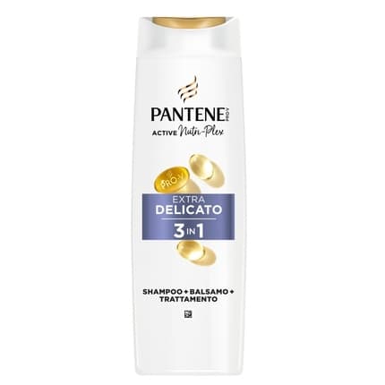 Pantene Prov Active Nutriplex Extra Delicate 3 In 1 Shampoo Conditioner And Treatment 250 Ml