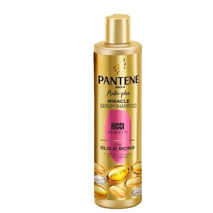 Pantene Prov Miracle Serum Shampoo For Perfect Curls With Castor Oil 250ml