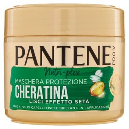 Pantene Prov Nutriplex Keratin Protection Mask Smooth Silk Effect 300 Ml