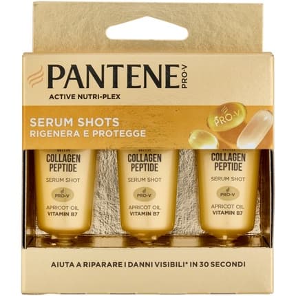 Pantene Prov Rigenera E Protegge Active Nutriplex Serum Shots 3x15 Milliliters
