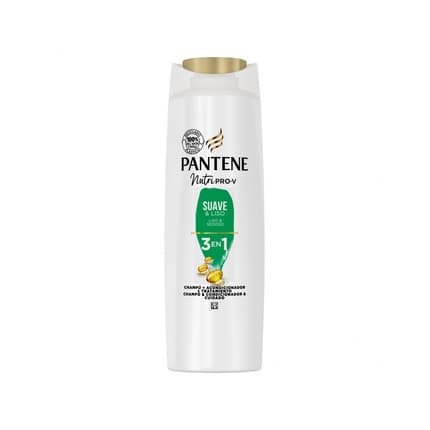 Pantene Smooth And Sleek Shampoo 385ml Suave Y Liso