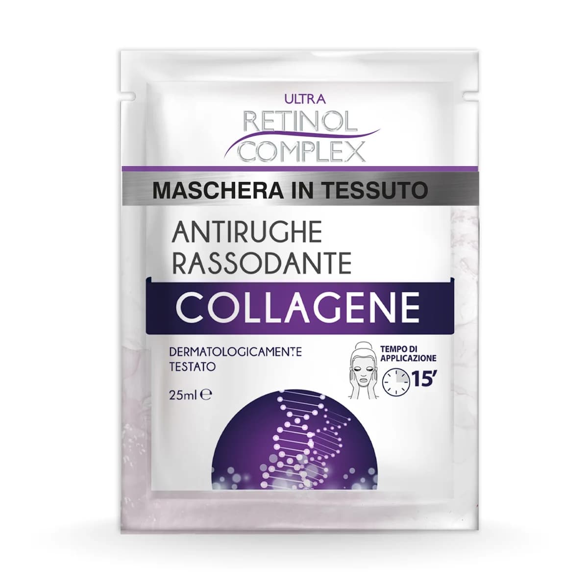Retinol Complex MASCHERA VISO IN TESSUTO CON COLLAGENE 25ml