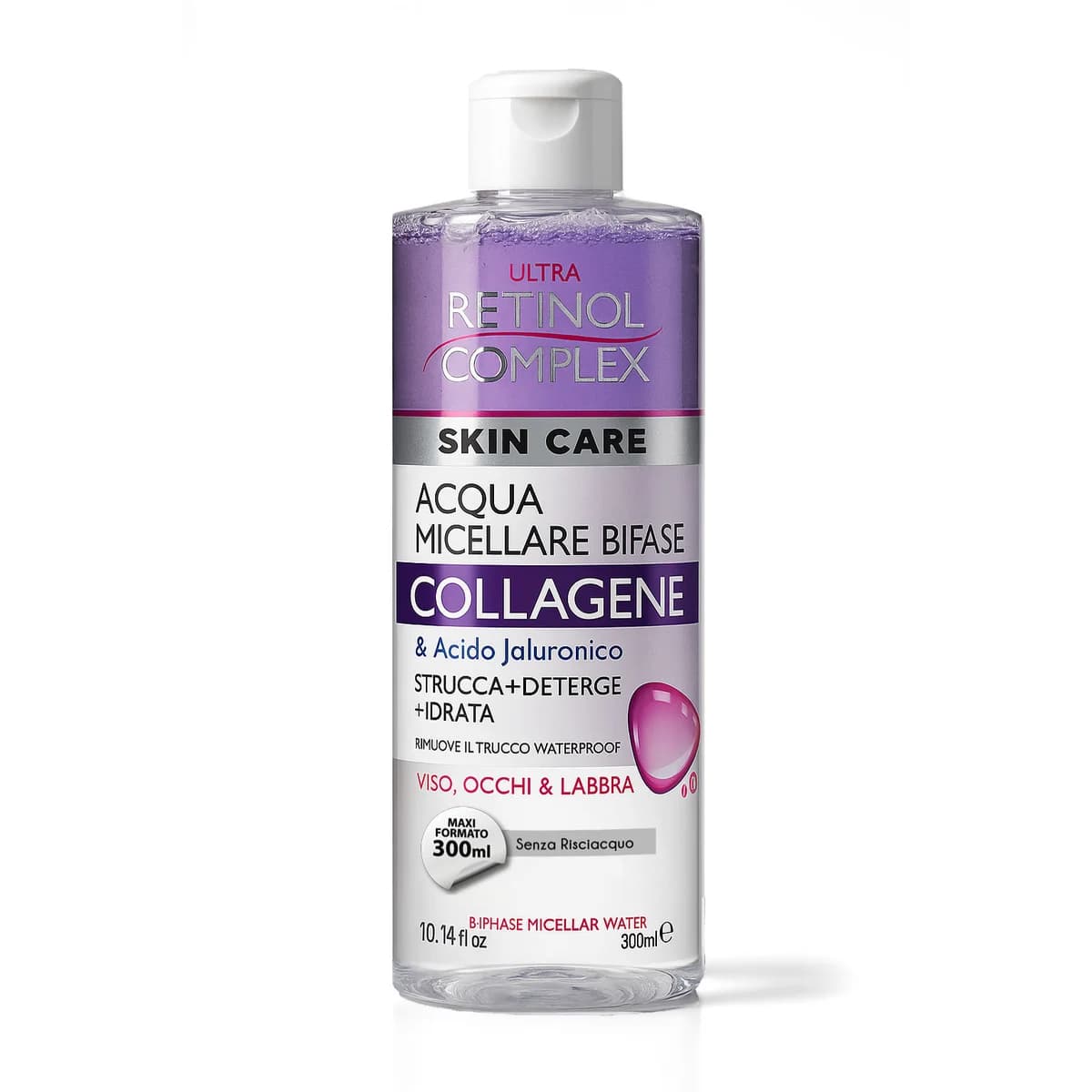 Retinol Complex ACQUA MICELLARE BIFASE CON COLLAGENE 300ml