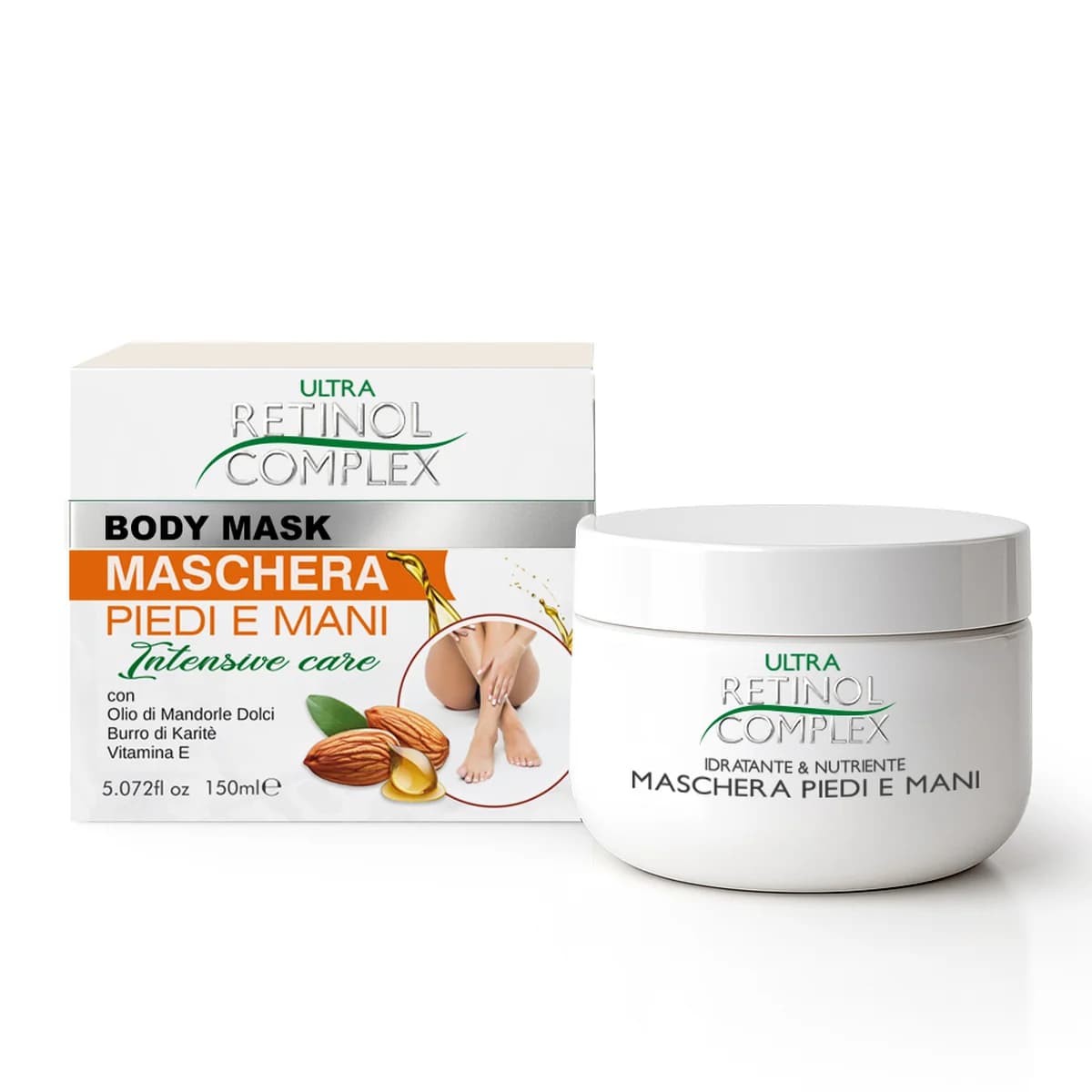 Retinol Complex MASCHERA PIEDI E MANI 150ML