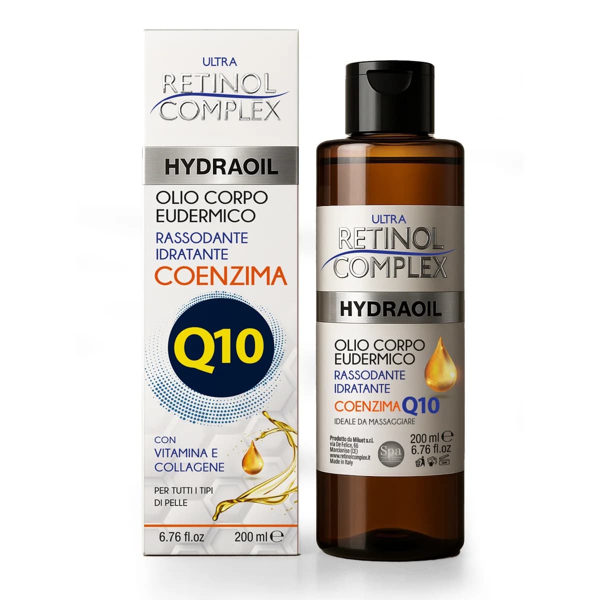 Retinol Complex OLIO EUDERMICO CORPO CON COENZIMA Q10 200ml