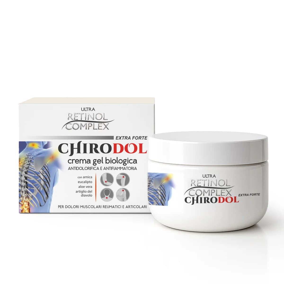 Retinol Complex CREMA MASSAGGIO CHIRODOL EXTRA FORTE 150ml