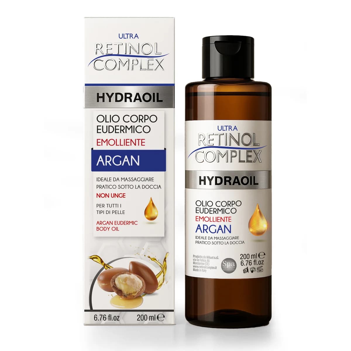 Retinol Complex OLIO CORPO EUDERMICO ARGAN 200ml