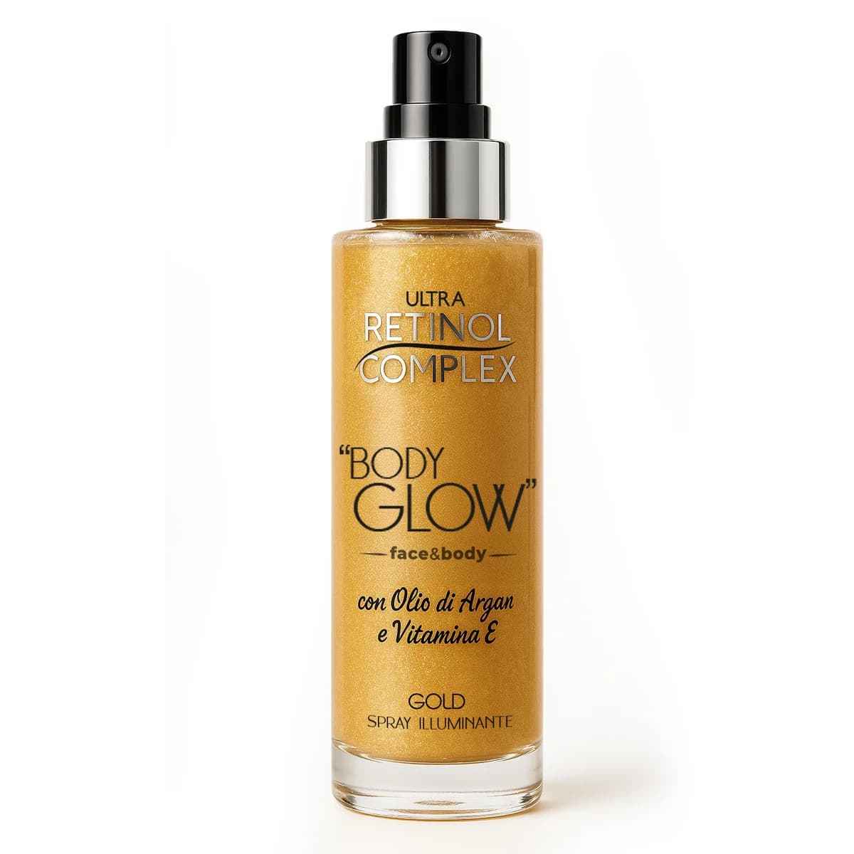 Retinol Complex BODY GLOW – SPRAY ILLUMINANTE CORPO GOLD 200ml