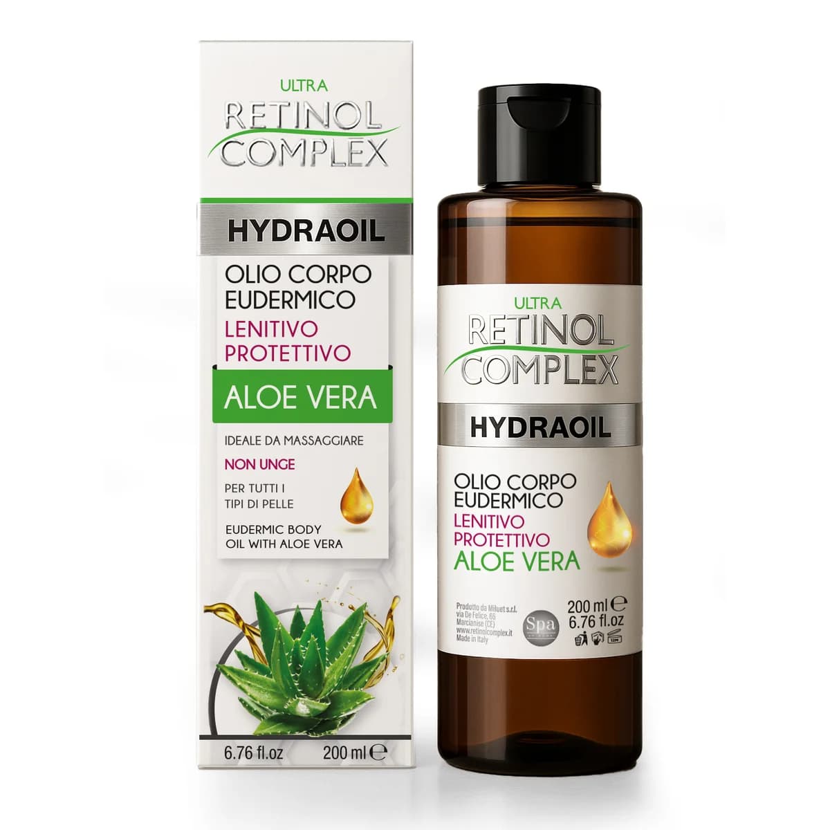 Retinol Complex OLIO CORPO EUDERMICO ALOE VERA 200ml