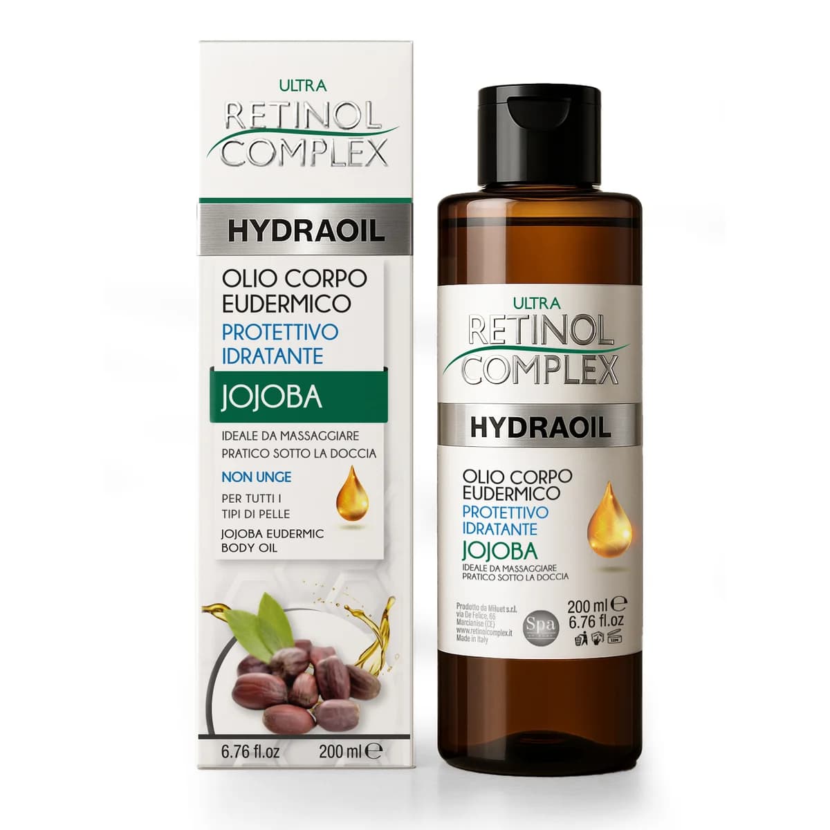 Retinol Complex OLIO CORPO EUDERMICO JOJOBA 200ml