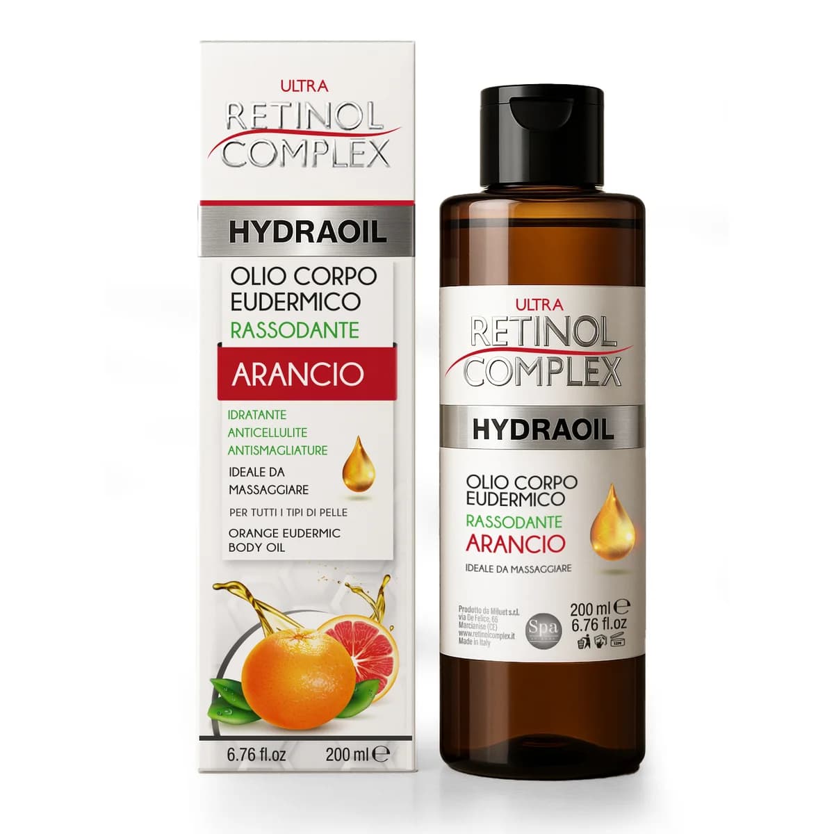 Retinol Complex OLIO CORPO EUDERMICO ARANCIO 200ml