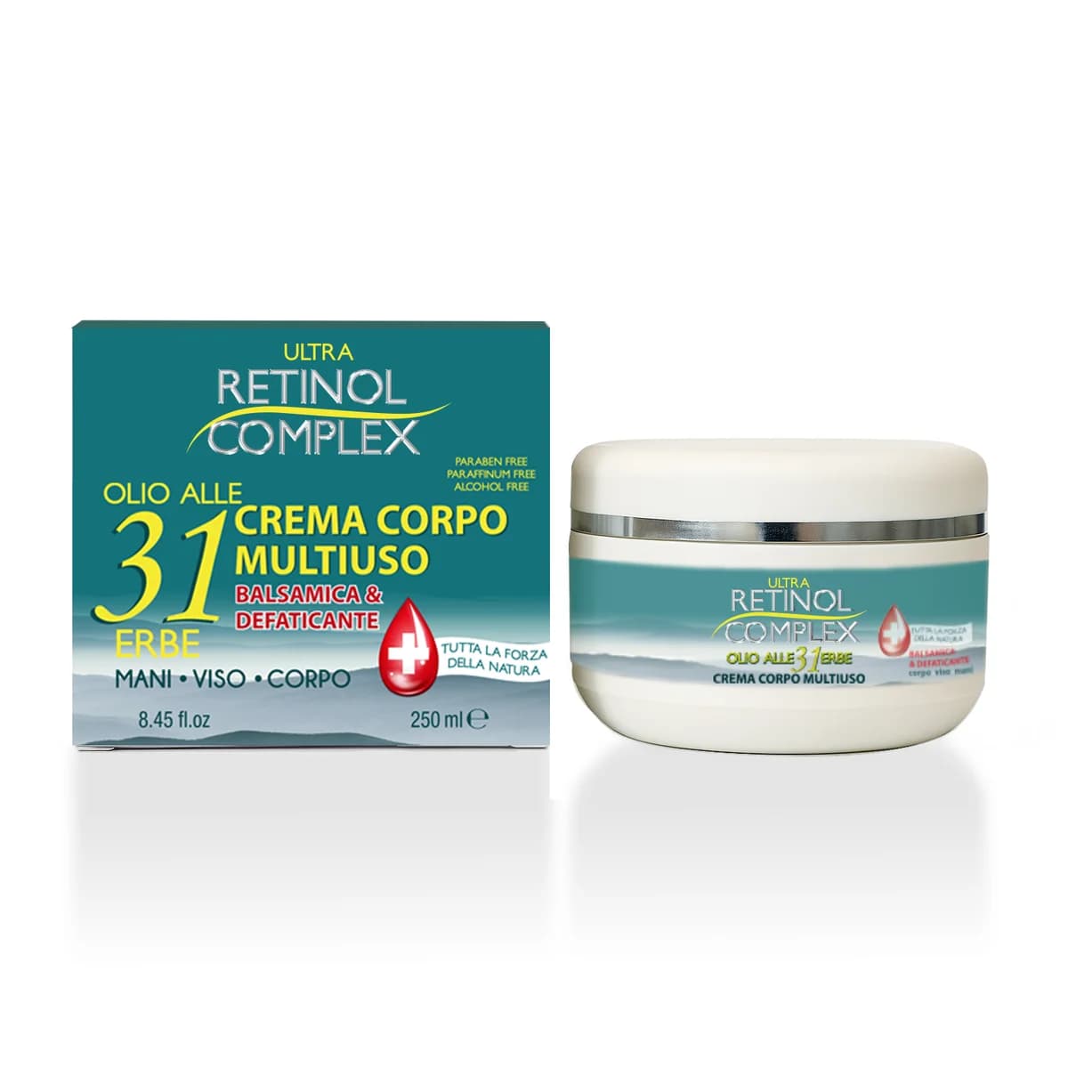 Retinol Complex CREMA MULTIUSO CON OLIO ALLE 31 ERBE 250ML