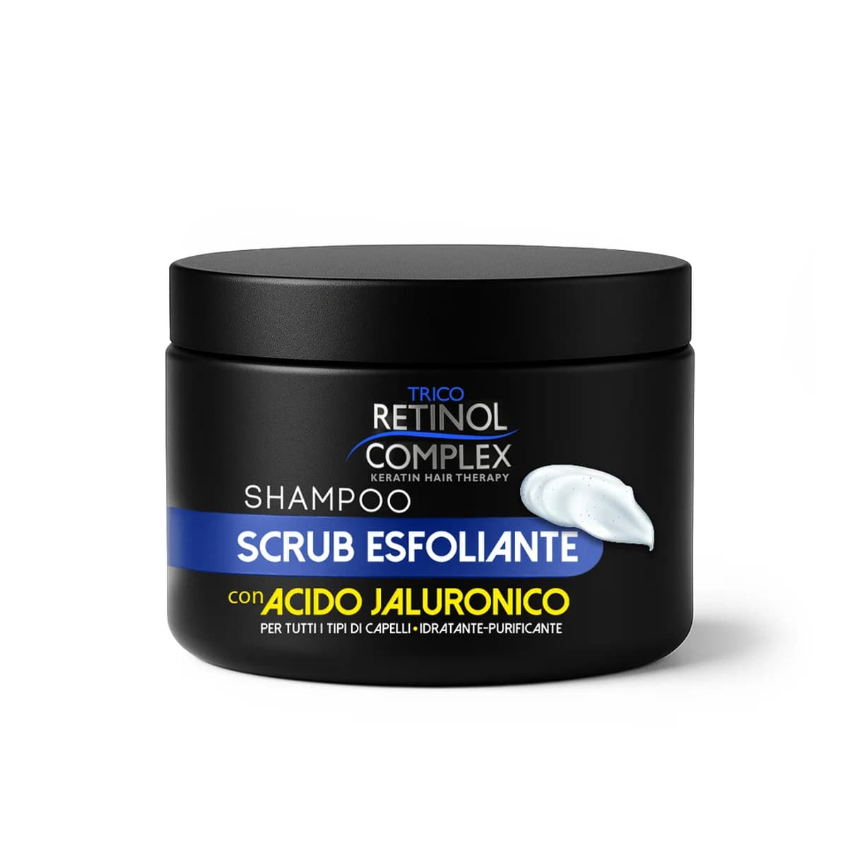 Retinol Complex SHAMPOO SCRUB ESFOLIANTE CON ACIDO JALURONICO 400ml