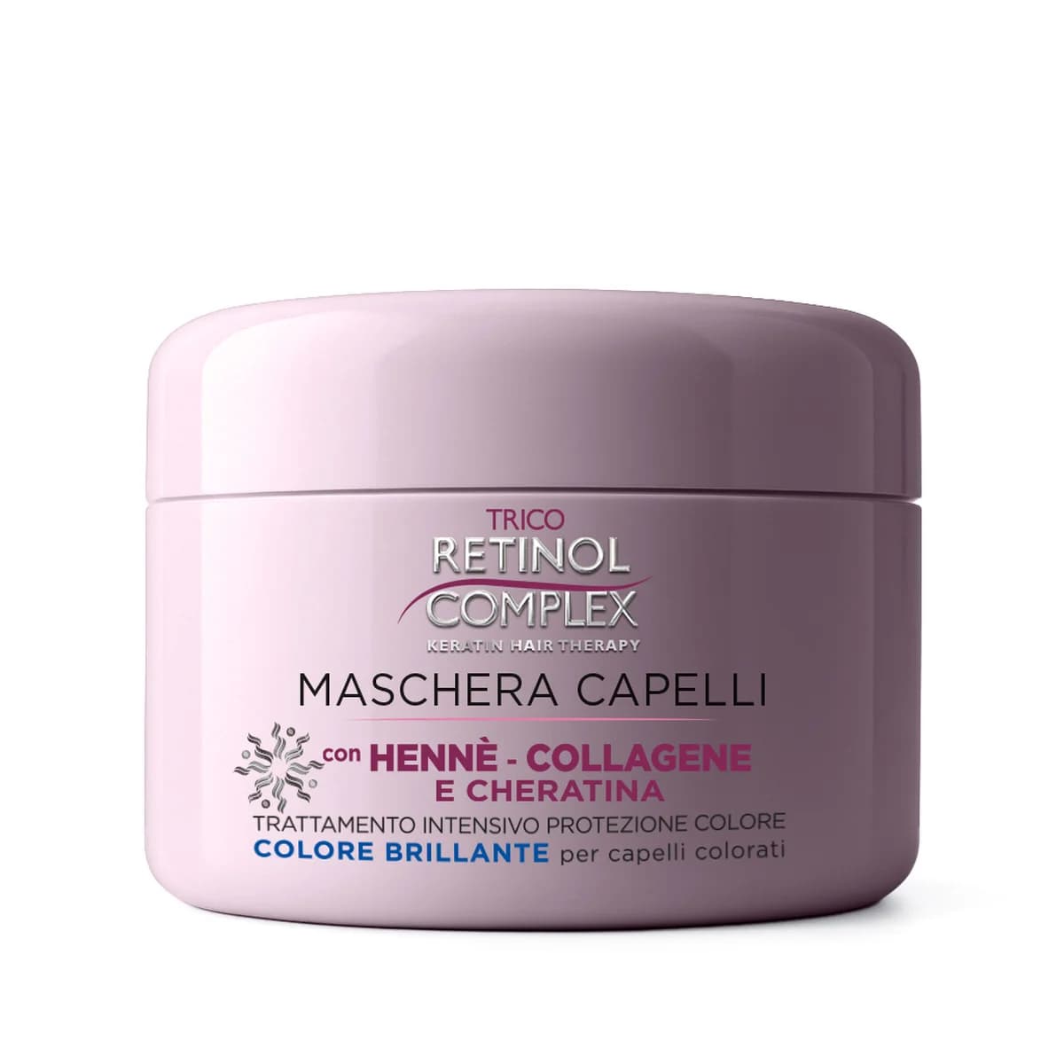 Retinol Complex MASCHERA PROTEZIONE COLORE CON HENNE’ COLLAGENE E CHERATINA 300ml