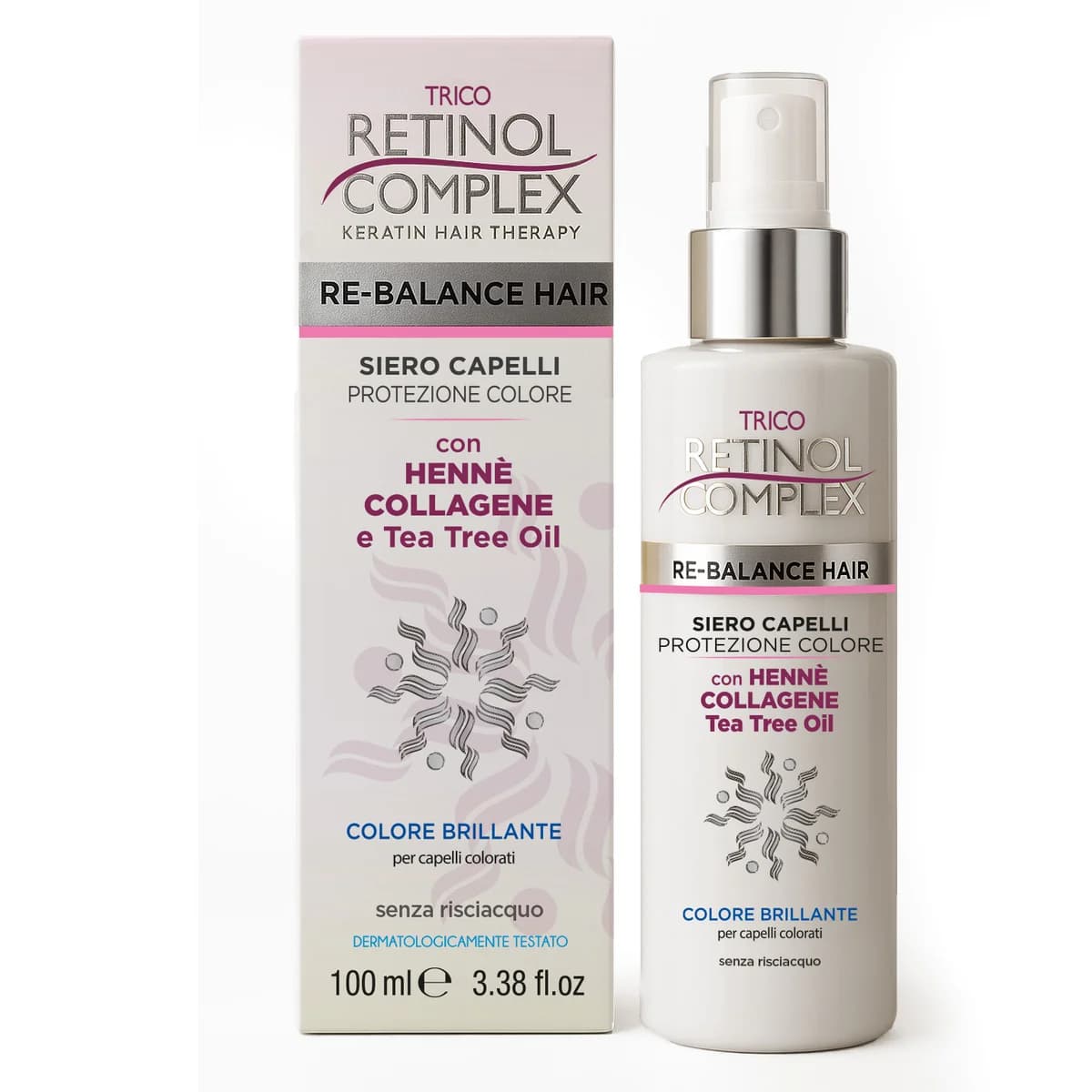 Retinol Complex SIERO CAPELLI PROTEZIONE COLORE CON HENNE’ & COLLAGENE 100ml