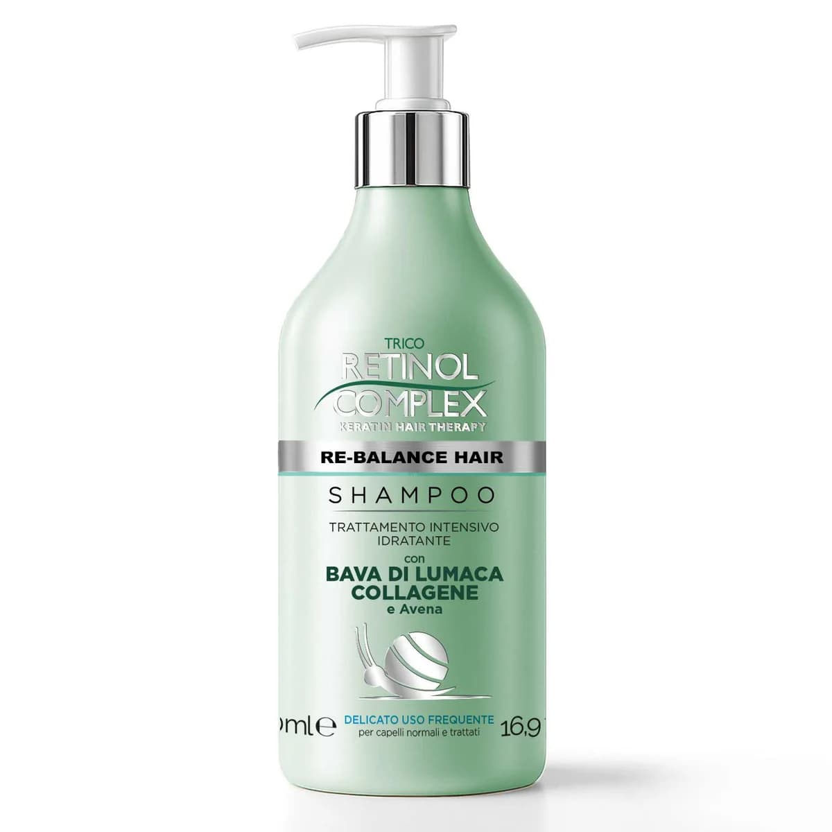 Retinol Complex SHAMPOO IDRATANTE CON BAVA DI LUMACA 500ml