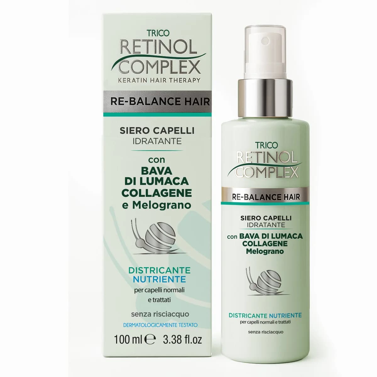 Retinol Complex LINEA CAPELLI – SIERO LINEA IDRATANTE BAVA DI LUMACA 100ml
