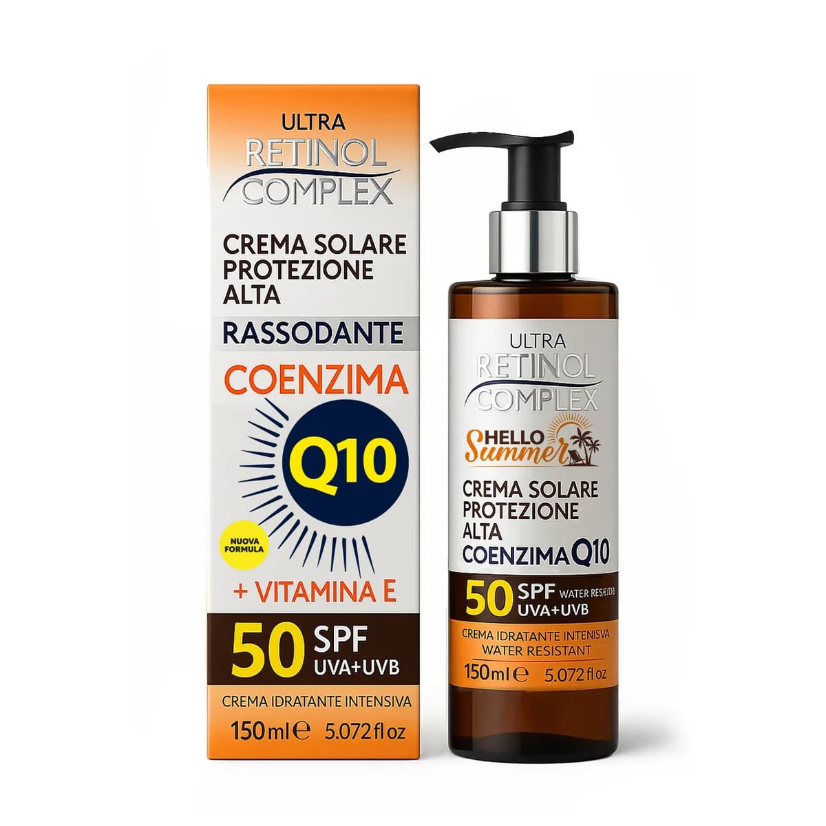 Retinol Complex CREMA SOLARE COENZIMA Q10 50SPF 150ml