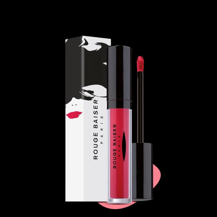 Rouge Baiser Paris Laque À Lèvres Intensément Mat -808 - Rouge cyclamen