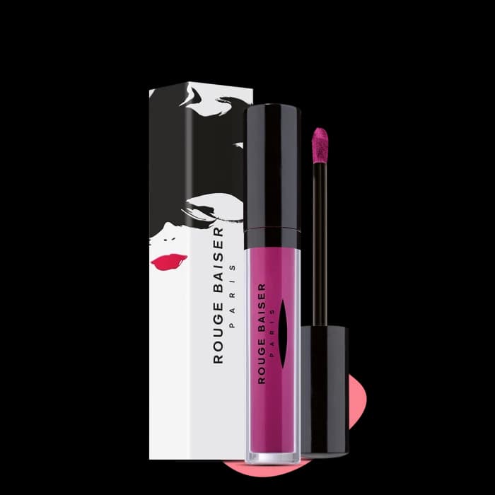 Rouge Baiser Paris Laque À Lèvres Intensément Mat -814 - Violet