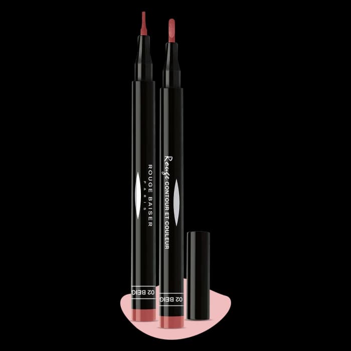 Rouge Baiser Paris Rouge Contour Et Couleur -02 - Beige rosé