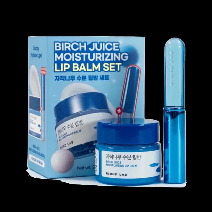 Round Lab Birch Juice Moisturizing Lip Balm Set