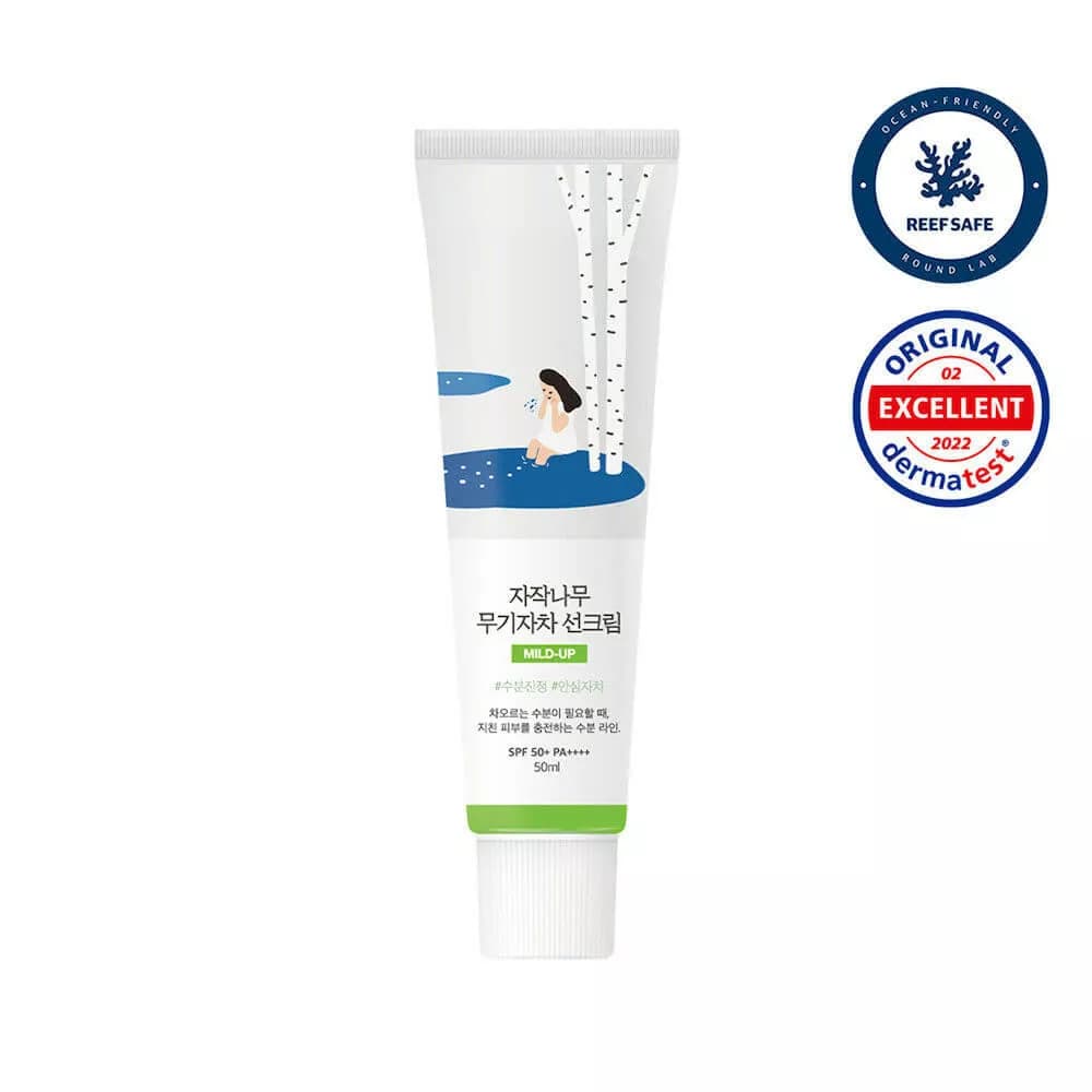 Round Lab Birch Juice Moisturizing Mild-Up Sunscreen 50ml