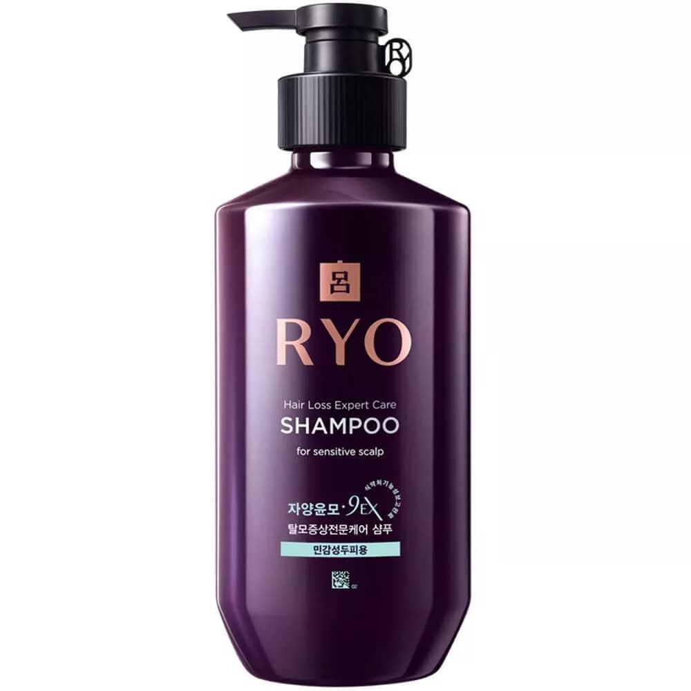 Ryo Hair Loss Expert Care Shampoo For Sensitive Scalp 400ml