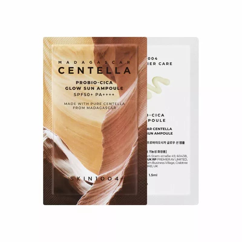 SKIN1004 Madagascar Centella Probio-Cica Glow Sun Ampoule 1.5ml