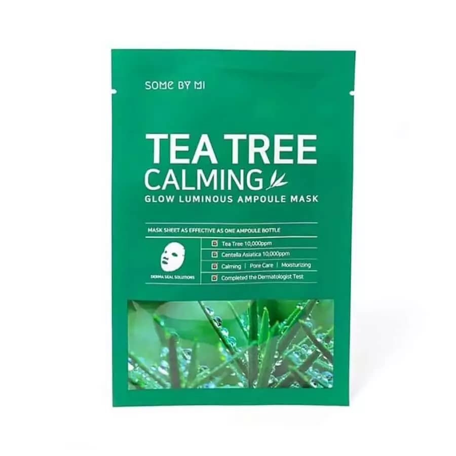 SOME BY MI 30 Days Tea Tree Calming Glow Luminous Ampoule Mask 25g