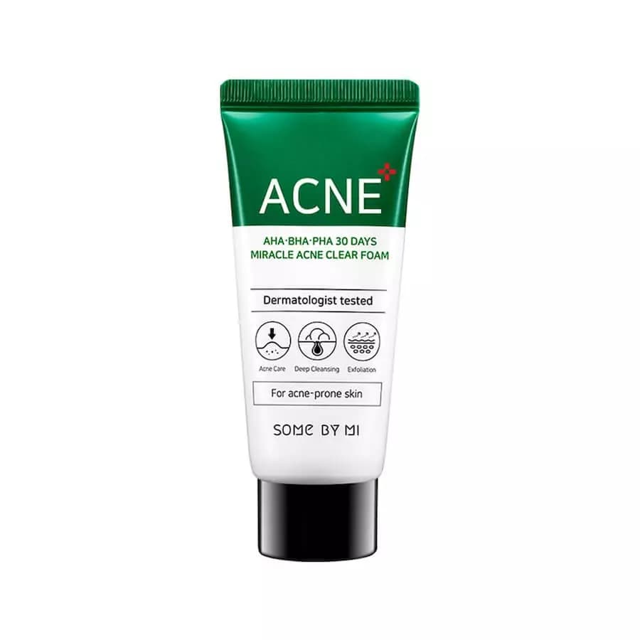SOME BY MI AHA-BHA-PHA 30 Days Miracle Acne Clear Foam 100ml