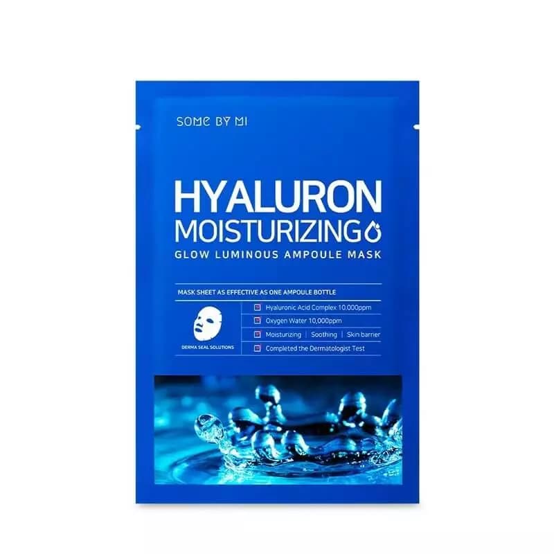 SOME BY MI Hyaluron Moisturizing Glow Luminous Ampoule Mask 25g