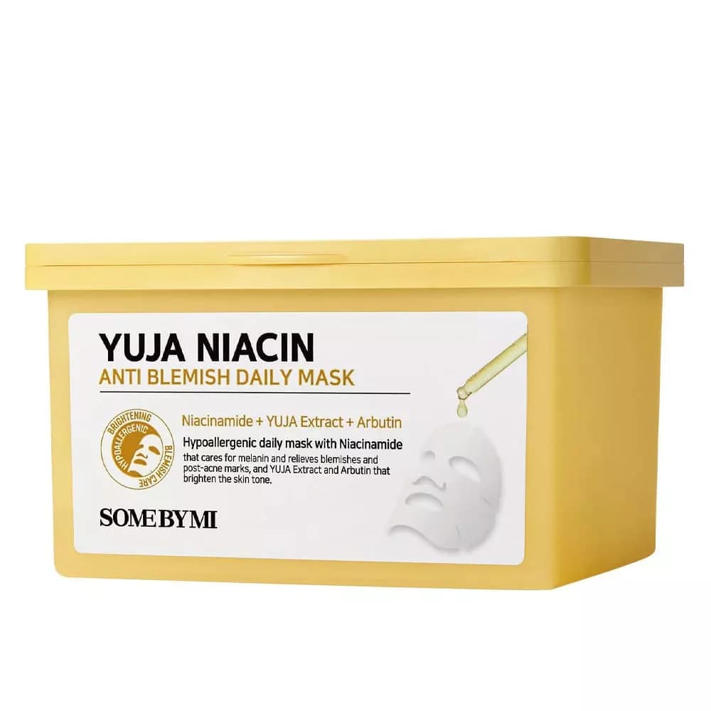 SOME BY MI Yuja Niacin Anti-Blemish Daily Mask 30 Sheets