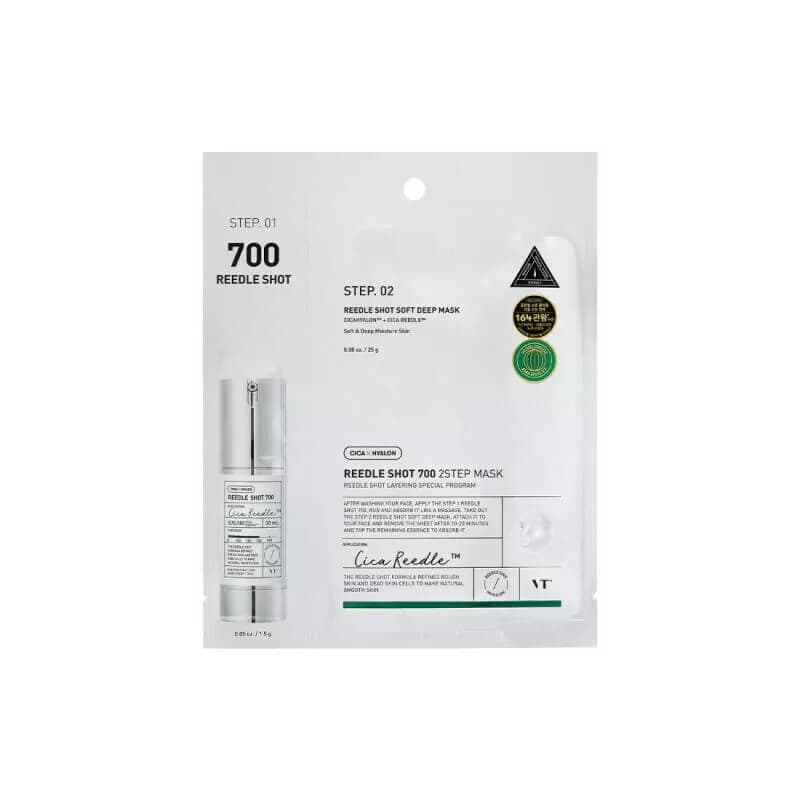 VT Collagen Reedle Shot 700 2Step Mask - 1.5g+27g