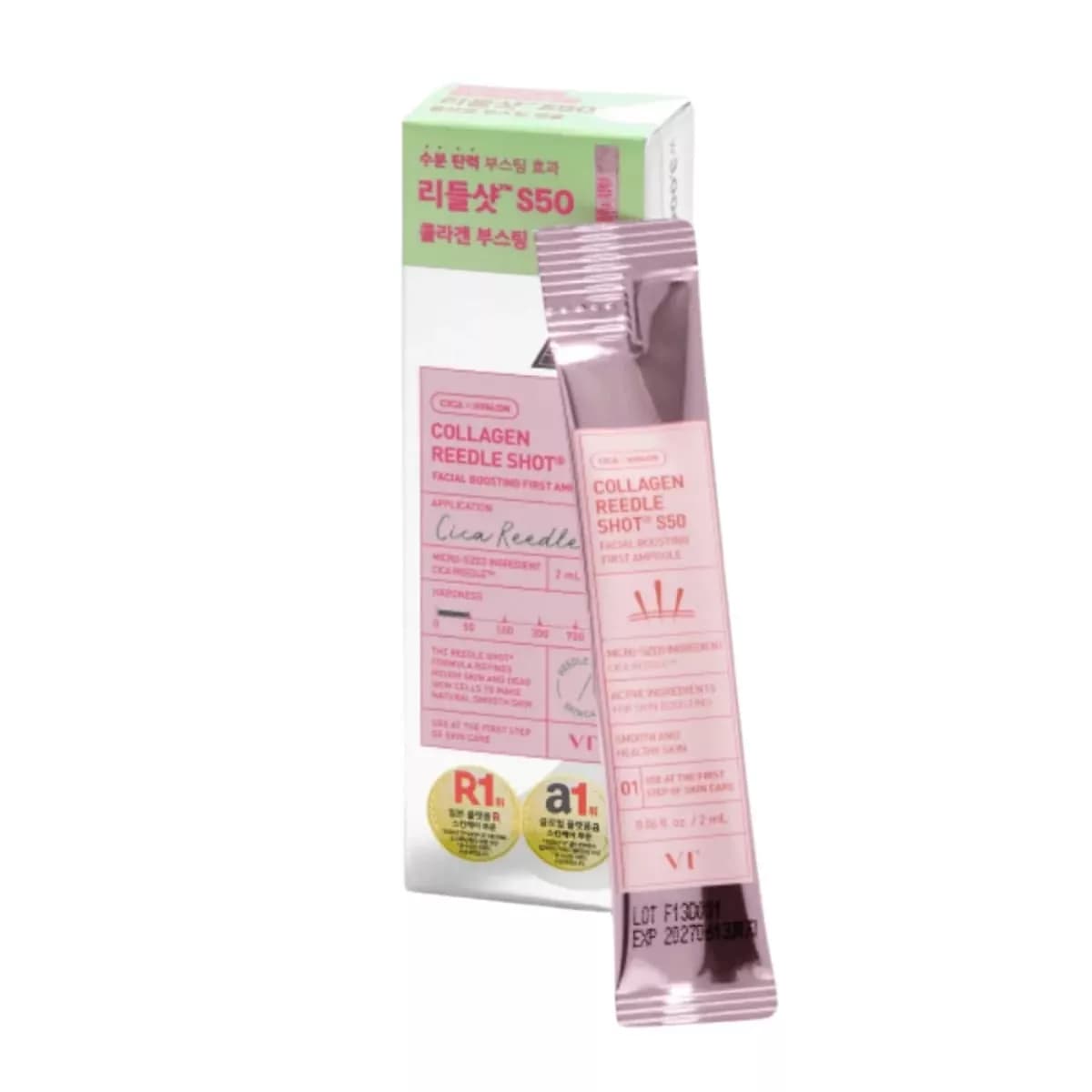VT Collagen Reedle Shot S50 Facial Boosting First Ampoule 2ml*6ea