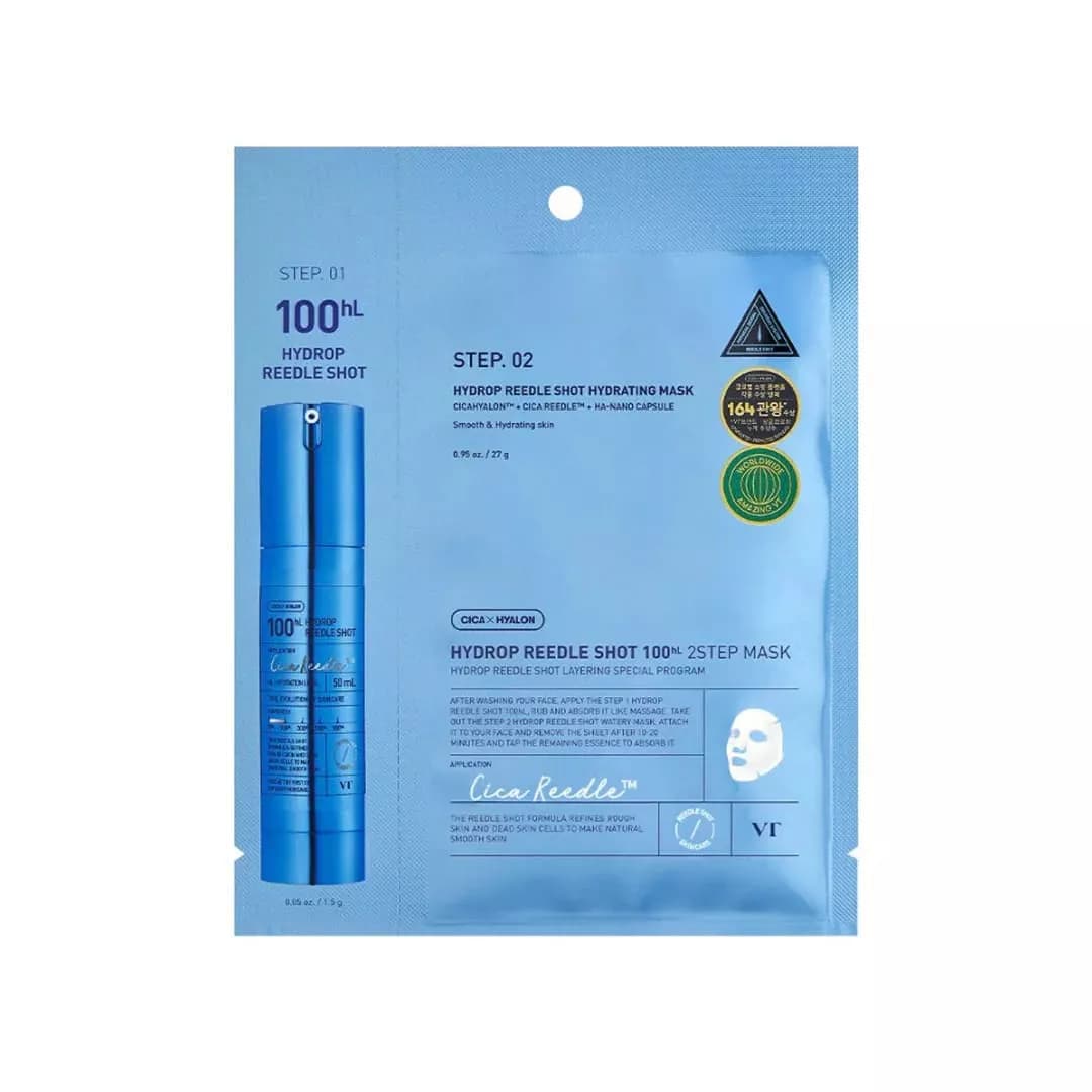 VT Hydrop Reedle Shot 100hL 2 Step Mask (1.5g+27g)*5ea