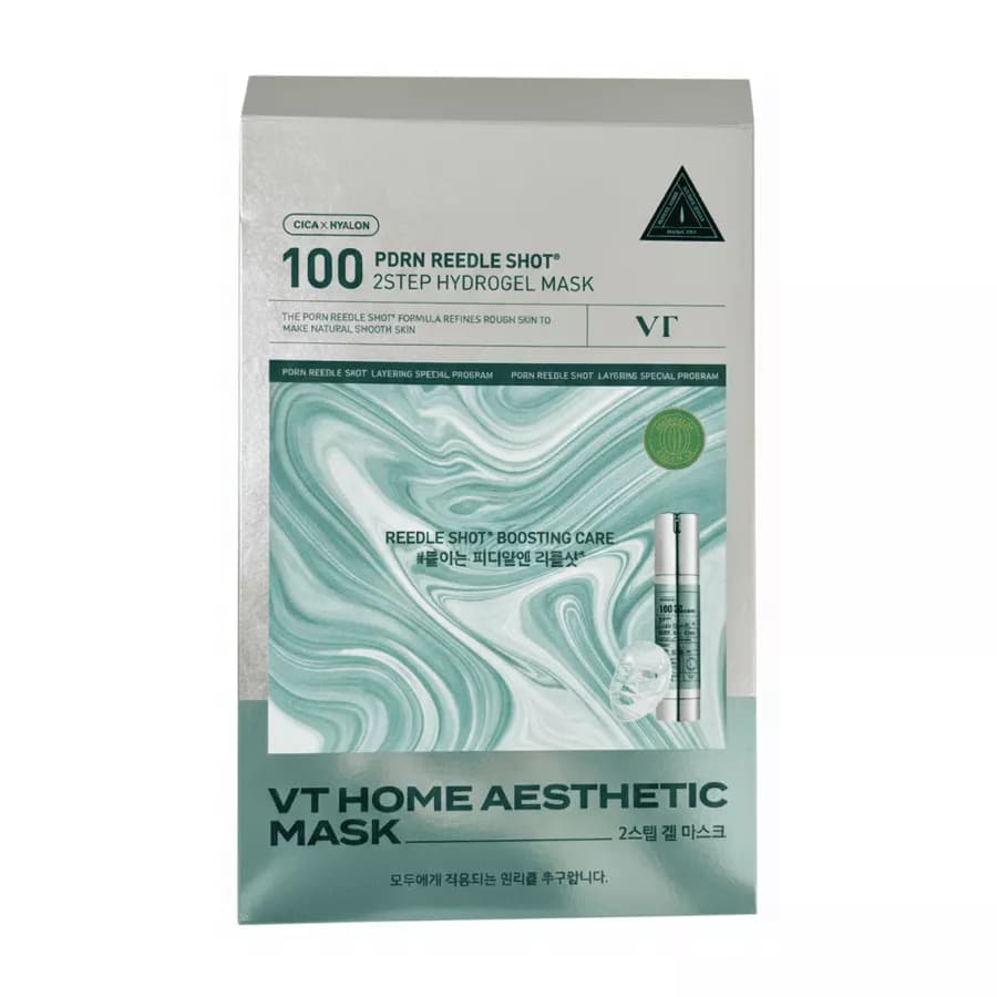VT PDRN Reedle Shot 100 2Step Hydrogel Mask (1.5g+35g)*5ea