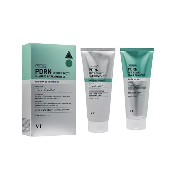 VT PDRN Reedle Shot Shampoo and Treatment Duo Set 200ml*2ea