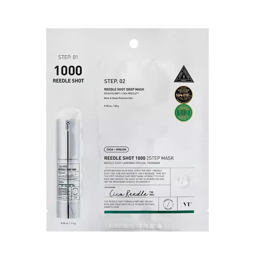 VT Reedle Shot 1000 2-Step Mask - 1.5g + 25g