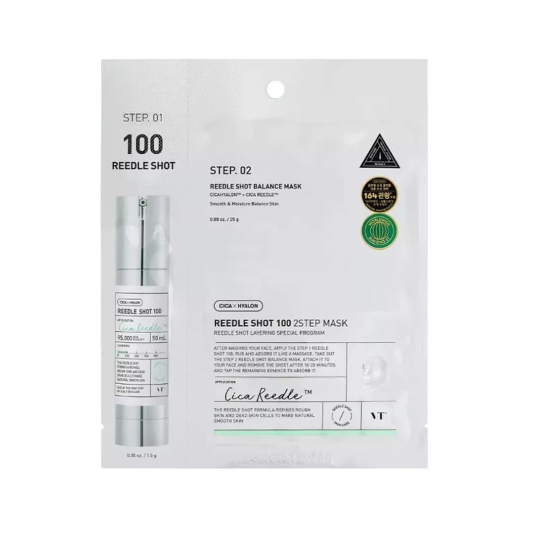 VT Reedle Shot 100 2-Step Mask - 1.5g + 25g
